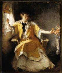 Young Girl by a Window