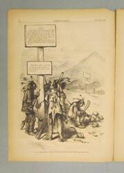 "Bill Passed Providing For Two New Military Posts" By the Generous Democratic House (from Harper's Weekly, August 5, 1876)