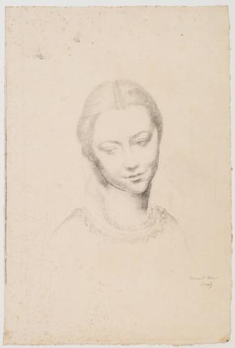 Head of a woman