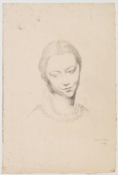 Head of a woman