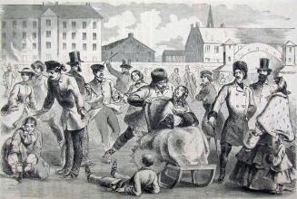 Skating at Boston (from Harper's Weekly March 12, 1859)
