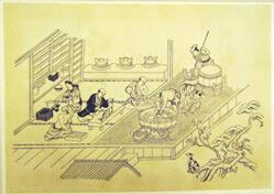 In the Kitchen (from the series Scenes at Yoshiwara)