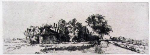 Landscape With Canal And Palisade