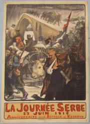 La Journée Serbe, 25 n.d. Juin 1916, Anniversaire de la Bataille de Kossovo