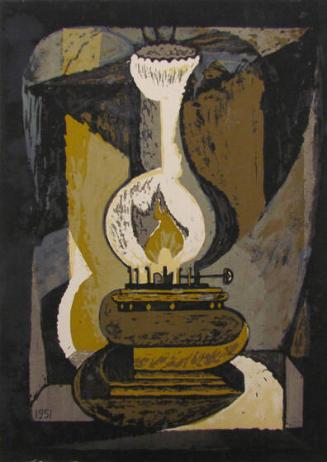 Oil Lamp, From The Miner Series