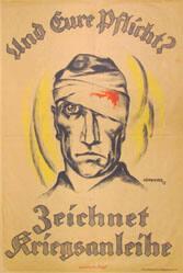 Und fure Pflicht? Kriegsanleihe [And your duty? Buy war bonds]