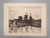 Coal Barges at Dusk, Sheepshead Bay (Brooklyn)