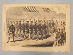 The Seventy-Ninth Regiment (Highlanders) New York State Militia (from Harper's Weekly May 25, 1861)