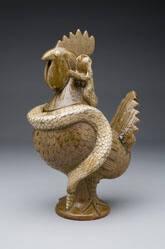 Rooster with Snake