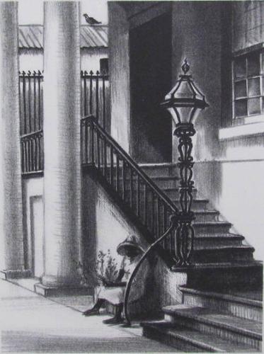 Untitled (Charleston Gate Scene)