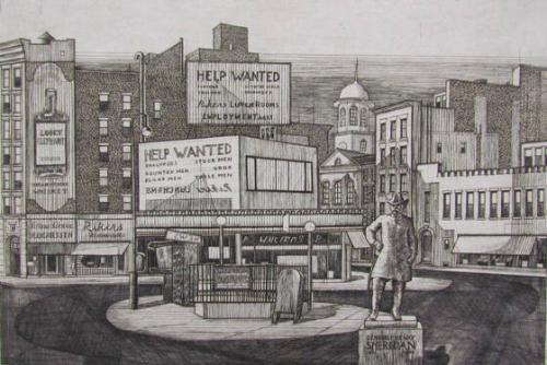 Sheridan Square 1950: Manhattan