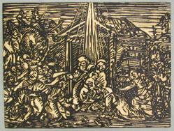 Block for untitled (Nativity)