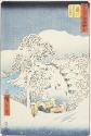 Fujikawa, Plate 38 from Famous Places on the Fifty-Three Stations, or The Vertical Tokaido