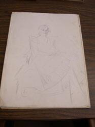 Untitled (Woman Seated With Legs Crossed)