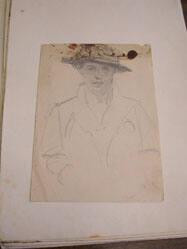 Untitled (Woman Wearing Hat)