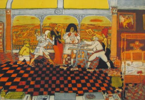 History of Printmaking: Ben Frankin at Versailles