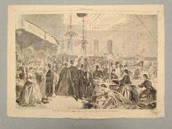 The Great Fair Given  (from Harper's Weekly December 28 1861)