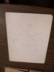 Untitled (Figure On Horse)