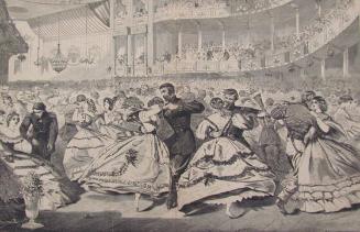 The Great Russian Ball at the Academy of Music (from Harper's Weekly November 5, 1863)