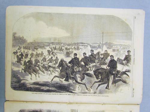 The Union Cavalry and Artillery (from Harper's Weekly, May 17, 1862)