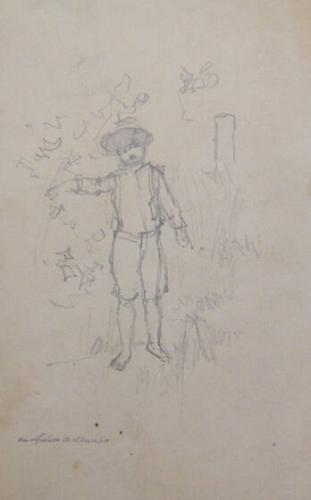 Boy with Outstretched Arm