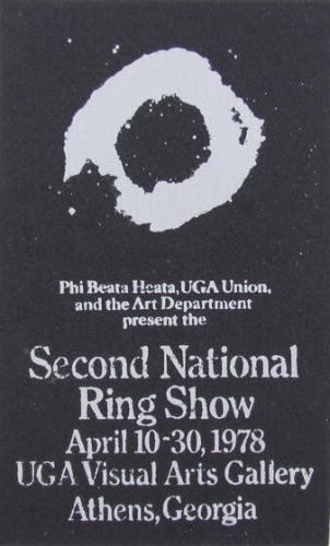 Announcement for Second National Ring Show