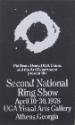 Announcement for Second National Ring Show