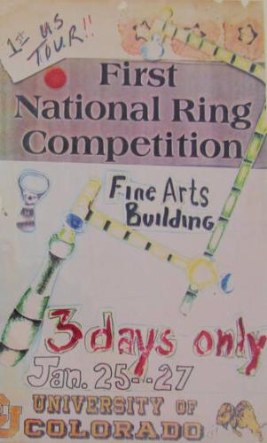 Flyer 1st National Ring Competition, University of Colorado