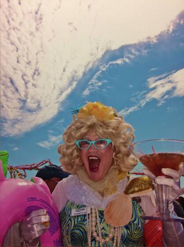 Portrait of Beach Reveler, Provincetown, MA