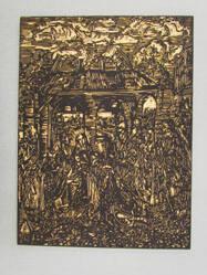 Woodblock for O Holy Night