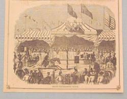 Grand Tournament Scene (from Gleason's Pictorial Drawing Room Companion, 1859)
