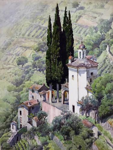 Church Near Menaggio, Lake Como