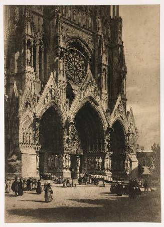 Rheims Cathedral, after Axel Herman Haig