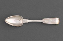 Teaspoon With "Whitehead" Monogram