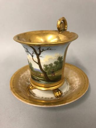 Cup with saucer