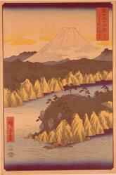 Lake at Hakone, from Thirty-six Views of Mt. Fuji