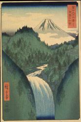 The Izu Mountains, from Thirty-six Views of Mt. Fuji