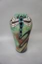 Vase with dragonflies