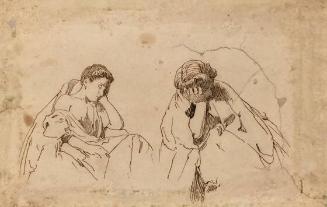 Two studies of a sleeping woman