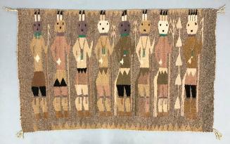 Rug with Yei figures