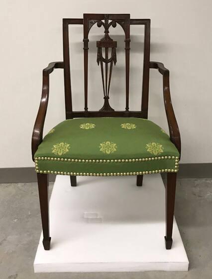Armchair from the Huger family of Charleston, South Carolina