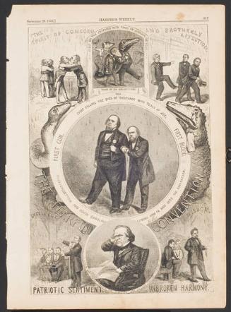The Tearful Convention, (from Harper's Weekly, September 29, 1866)