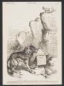 Governor Tilden's Democratic "Wolf (Gaunt and Hungry)" and the Goat (Labor), (from Harper's Weekly, September 9, 1876)