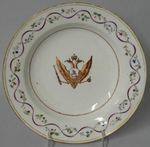 Plate, Catherine II’s export service