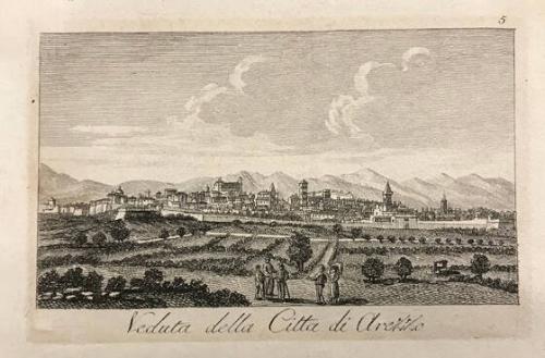 Veduta della Citta di Arezzo