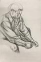 Untitled, drawing for the mural The Importance of San Antonio in Texas History