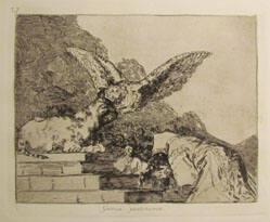 Feline Pantomime., from The Disasters of War