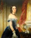 Portrait of Princess Elena Pavlovna Belosselsky-Belozersky (1812-1888), (née Bibikova/Bibikoff, in her second marriage Princes Kochubey)