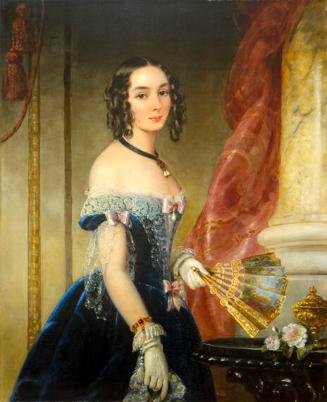 Portrait of Princess Elena Pavlovna Belosselsky-Belozersky (1812-1888), (née Bibikova/Bibikoff, in her second marriage Princes Kochubey)