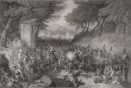 Title – (no inscription) Four prints showing battles from the Napoleonic War of 1812-1814
